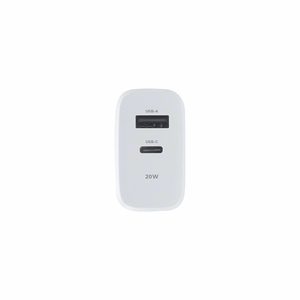 Maxlife MXTC-10-20AC PD QC laadija 1x USB-C 1x USB 20W valge