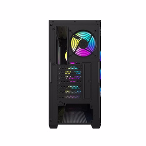 Darkflash DS900WD ATX arvutikorpus (must) + 4 ventilaatorit