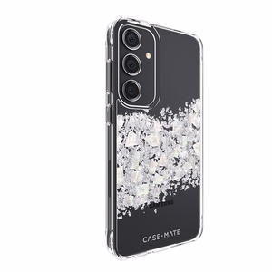 Case-Mate Karat pärlmutrikaunistusega ümbris seadmele Samsung Galaxy S24+, A Touch of Pearl värvitoonis