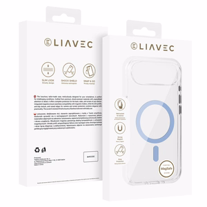 Liavec Pure Ümbris jaoks Iphone 17 Air light sinine