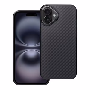 Ümbris jaoks iPhone 16 PLUS Carbon Elite Mag Cover compatible with MagSafe must