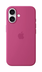 MYY53ZM/A iPhone 16 Silicone Case with MagSafe, Fuchsia