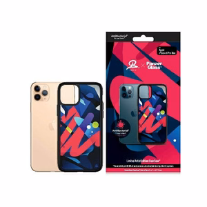 PanzerGlass ClearCase antibacterial Mikael B Limited Artist Edition ümbris jaoks iPhone 11 Pro Max - multicolored