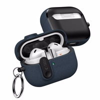 Tech-Protect Slim Hook ümbris Samsung Galaxy Buds 3 / 3 FE / 3 Pro jaoks - mereväe sinine