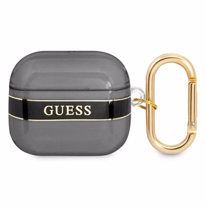 Guess GUA3HHTSK AirPods 3 ümbris must/must rihmakollektsioon