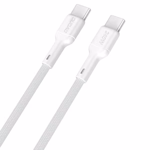 Dudao L9C Max 240W PD USB-C - USB-C 2m Kaabel - valge