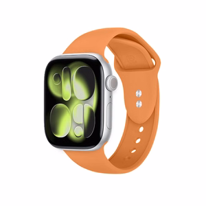 Crong Liquid Apple Watch rihm, 38/40/41/42 mm, oranž