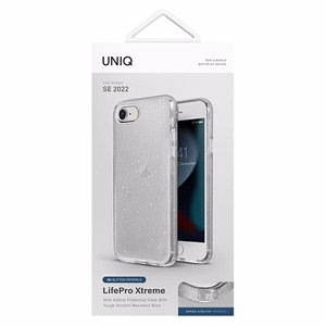 Чехол Uniq LifePro Xtreme для iPhone 7 / 8 / SE 2020 / SE 2022 - прозрачный серебристый