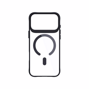 Чехол 3mk Satin Armor MagCase для iPhone 17 Pro - прозрачный чёрный