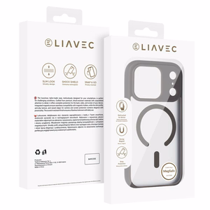 Liavec Soft Ümbris jaoks Iphone 17 Pro titanium