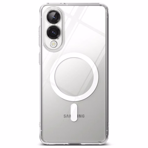 Ringke Fusion Magnetic MagSafe Ümbris jaoks Samsung Galaxy S25 Edge - Clear
