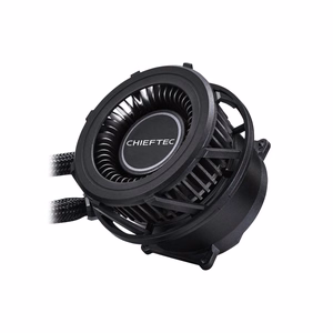 Chieftec CLC-360-VRM-RGB computer cooling system Computer case All-in-one liquid cooler 12 cm Black