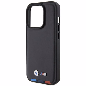 BMW BMHCP15L22PTDK iPhone 15 Pro 6.1" must/must Leather Stamp Tricolor