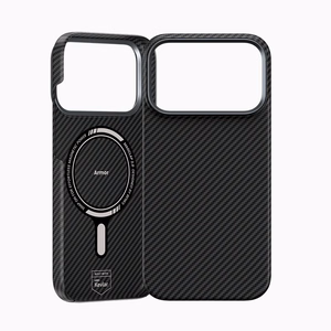 Benks Magnetic Armor Air Kevlar Чехол Metal Frame 600D (0069) для Iphone 17 Pro чёрный