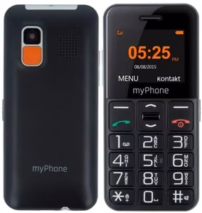 myPhone Halo Easy | must | 1.77 tolli | TFT | 24 MB | 32 MB | üks SIM | Bluetooth | põhikaamera eraldusvõime 0.3 MP | 1000 mAh
