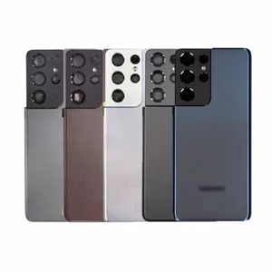 Tagakaas ühilduv Samsung G998 S21 Ultra / Phantom Silver / (kaamera läätsega) OEM