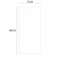 Etteri hybrid glass jaoks Samsung Galaxy A16 5G