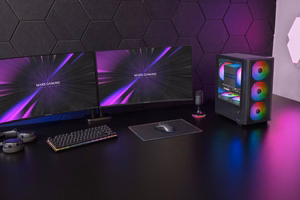 Mars Gaming MCQUANTUM computer case Midi Tower Black