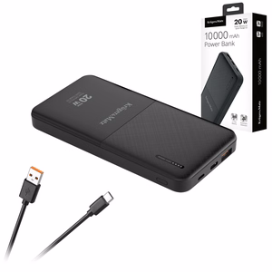 Kruger&Matz 10 000 mAh Li-pol akupank QC ja PD-ga