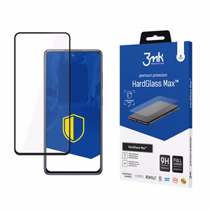 Tugevdatud täispinnaga karastatud klaas 3mk HardGlass Max Black Samsung Galaxy S20 FE 5G / S20 Lite jaoks