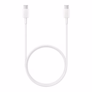 Samsung EP-DN975BWE USB-C - USB-C 5A Kaabel 1m (Bulk - Replacement Packaging) - valge