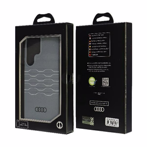 Audi IML Geometric Pattern Ümbris S24 Ultra S928 hall/hall hardcase AU-IMLS24U-A6/D3-GY