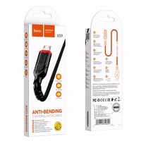 Kaabel USB A to Micro USB Hoco 2,4A 3 m X59 must