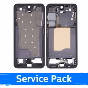 Mid-Frame Housing for Samsung S931 S25 / Blue Black / (Service Pack)