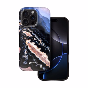 Ümbris jaoks iPhone 16 PRO Forcell F-Protect Mirage compatible with Magsafe Military Drop-Test kuldne island