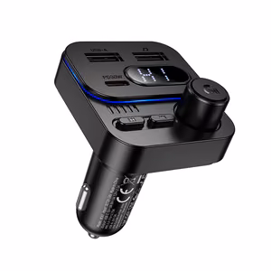 Borofone FM saatja BC61 Ocean MP3, Bluetooth - 2xUSB + Type C - PD 45W must