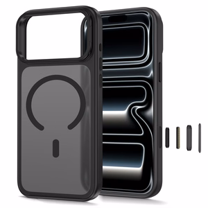 Tech-Protect MagStand MagSafe CC ümbris mudelitele iPhone 18 Pro Max / 17 Pro Max, mattmust