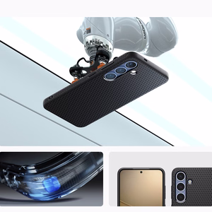 SPIGEN ümbris LIQUID AIR jaoks SAMSUNG S25 matte must