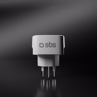 SBS CH Travel Adapter - Universal - Valge