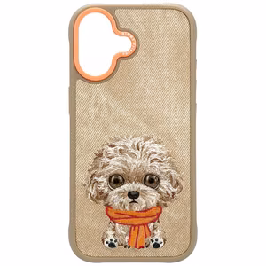 Nimmy Big Eyed Pet 2.0 Dog ümbris jaoks iPhone 17 - beige