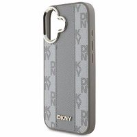 DKNY Checkered Pattern Magsafe iPhone 16 Ümbris - Beige