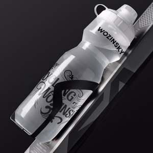 Wozinsky WBR-01T 750ml jalgrattapudel - läbipaistev