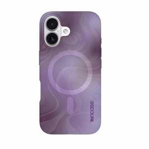 Incase Halo Case MagSafe'i toega ümbris iPhone 16-le, Oil Slick Lilac värvitoonis