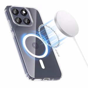 Tech-Protect FlexAir Hybrid MagSafe Case for Motorola Moto G67 / G77 - Transparent