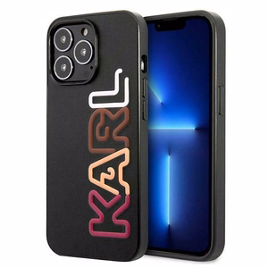 Karl Lagerfeld Multipink Brand чехол для iPhone 13 Pro / iPhone 13 - чёрный