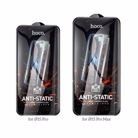 Karastatud klaas to iPhone 15 PRO Hoco HD Anti-static 25 pcs G10