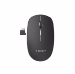 Hiir USB-C Optiline WRL MUST/Vaikne MUSW-4BSC-01 GEMBIRD