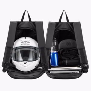 Rockbros H36 seljakott kiivrihoidjaga 14.5L - must