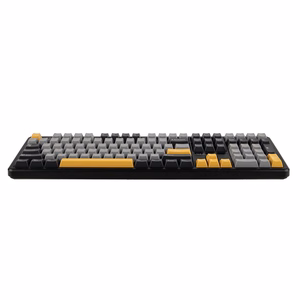 F108 Gray+Orange+Deep Gray Gasket klaviatuur Volcano RGB lülititega – AULA