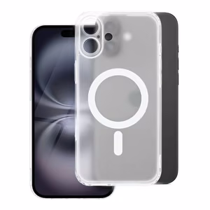 FROST MAG COVER Ümbris with camera protection compatible with MagSafe jaoks IPHONE 12 Pro Max frozen läbipaistev