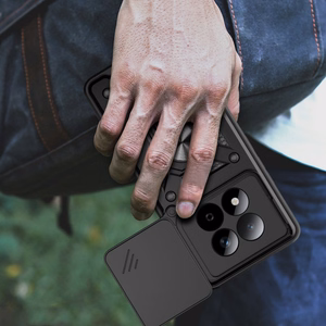 Tech-Protect CamShield Pro ümbris Xiaomi Poco M8 Pro / Redmi Note 15 Pro+ 5G jaoks - must