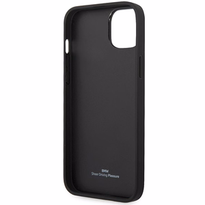 Ümbris BMW BMHCP14S22RFGR iPhone 14 6.1" Burgundy/burgundy Leather Diamond Pattern