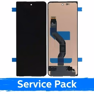 LCD Display Compatible With Samsung F946 Z Fold5 (OUTER) Black (Service Pack)