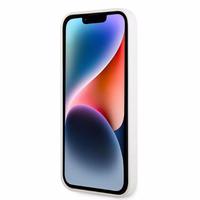 Karl Lagerfeld Silicone Choupette ümbris jaoks iPhone 14 Plus - valge