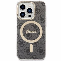 Guess 4G MagSafe ümbris jaoks iPhone 14 Pro - must