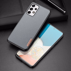 Dux Ducis Fino чехол из нейлонового материала для Samsung Galaxy A73 синий